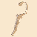 1 pc Luxury Cartilage Jewellery Full Rhinestone Long Ear Cuff Cartilage Earring